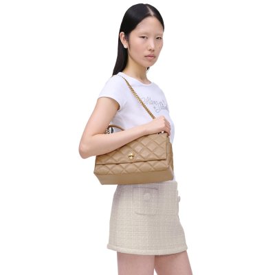 THE QUILTED DUAL CONVERTIBLE SHOULDER BAG